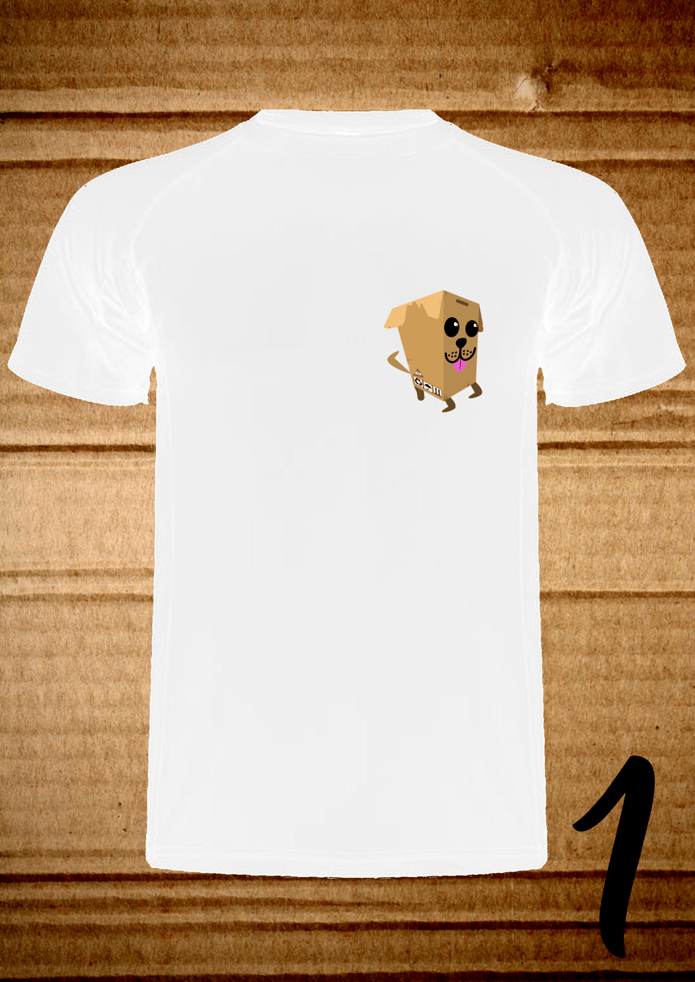 Image of Camisetas de La caja maja blancas 