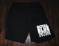 Royal Blue Tattoo Mosh Shorts 