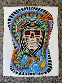 Image of Reaper/Dragon Back Study (ORIGINAL)