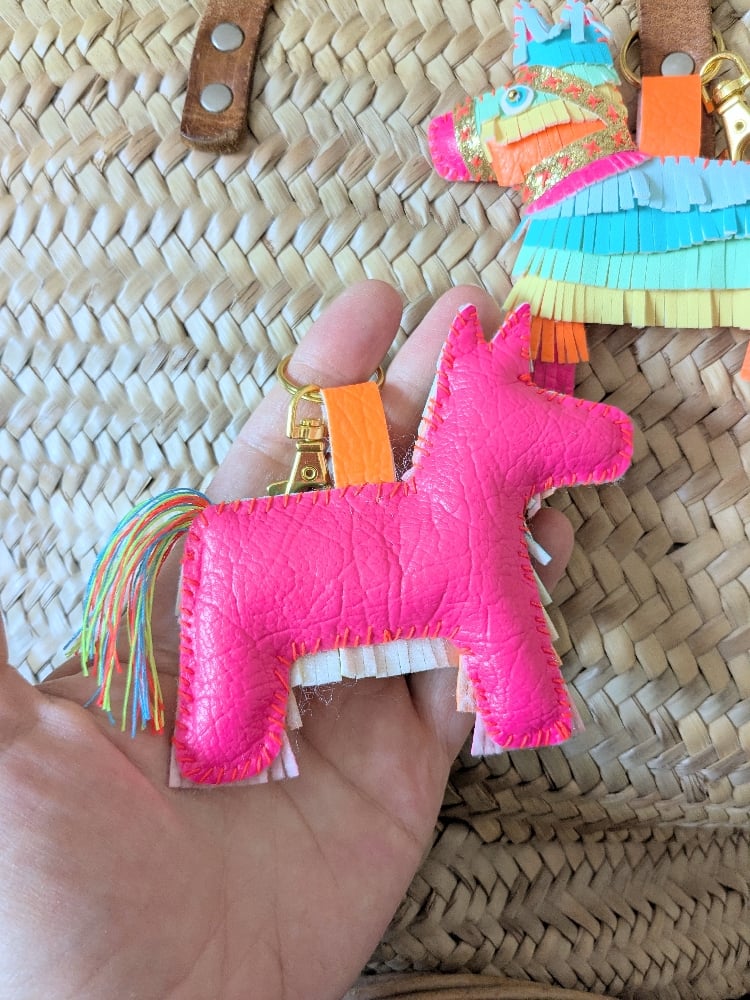 Image of Llama Pinata Bag Charm