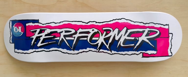GT Performer White Bmx Skateboard Image 2