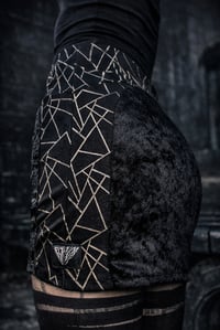 Image 1 of KILA skirt, golden abstract 