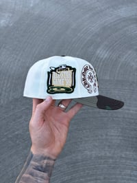 Image 3 of CAMO VISOR TWO TONE BOSTON RED SOX CUSTOM FITTED CAPS 