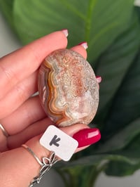 Image 23 of CHOOSE YOUR OWN MEXICAN LACE AGATE PALMSTONES 