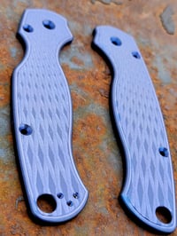 Image 10 of Titanium Scales For Spyderco PM2 (Draco's Armor)
