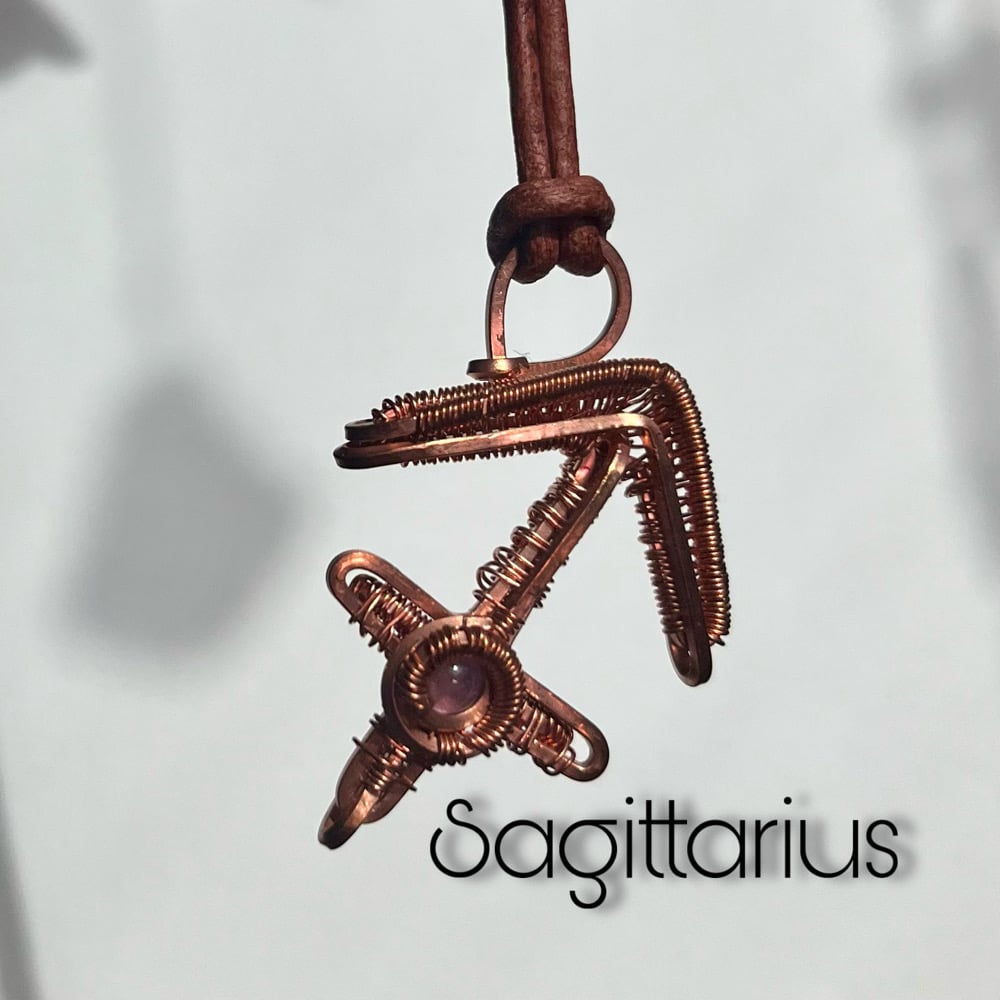 Image of Fire Sign Zodiac Necklaces