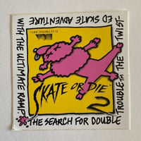 Image 1 of Skate or Die 2 Electronic Arts sticker