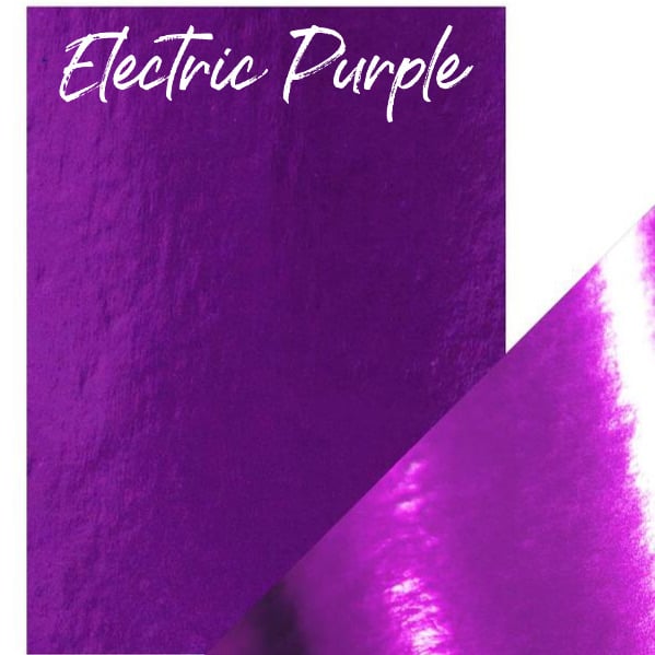 Craft Perfect Purple Mist Mirror Card - 8.5 x 11 Satin Effect -9485e