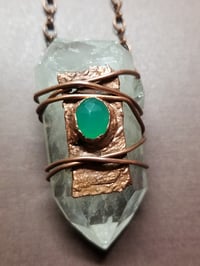 Image 1 of Crystal Guardian with Green Onyx