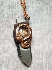 Image 1 of Smoky with Citrine Necklace