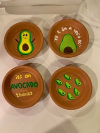 Avocados on Terra-Cotta