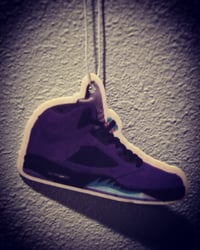 Jordan "5" inspired Sneaker Air Freshener Hanging car (BUY 2 GET 1 FREE)