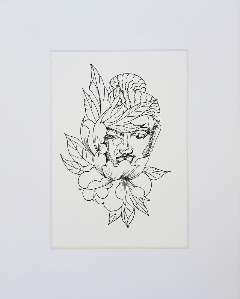 Image of Blooming Buddha Print