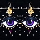 Image 3 of Eye Am Divine Drop Earrings 