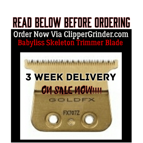 Image of (3 Week Delivery) "Modified" Babyliss FX Skeleton Trimmer Blade