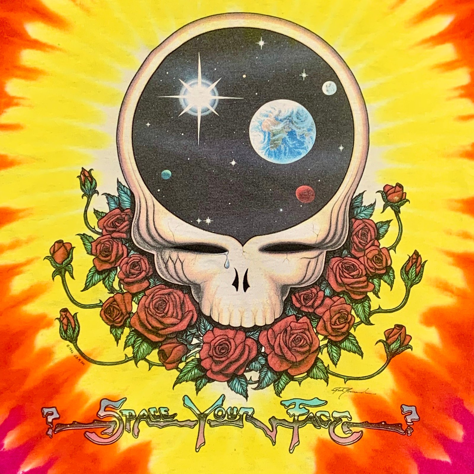 space your face grateful dead meaning
