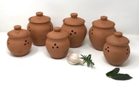 Image 1 of Garlic storage pot