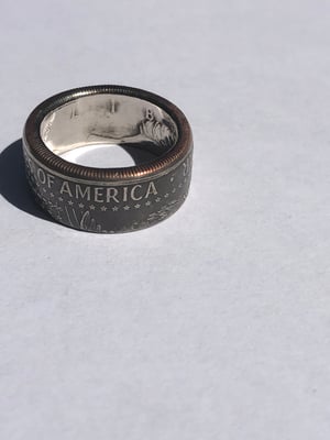 Image of Inverted Half-Dollar Rings