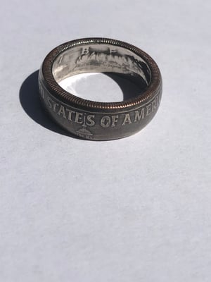 Image of Inverted Half-Dollar Rings