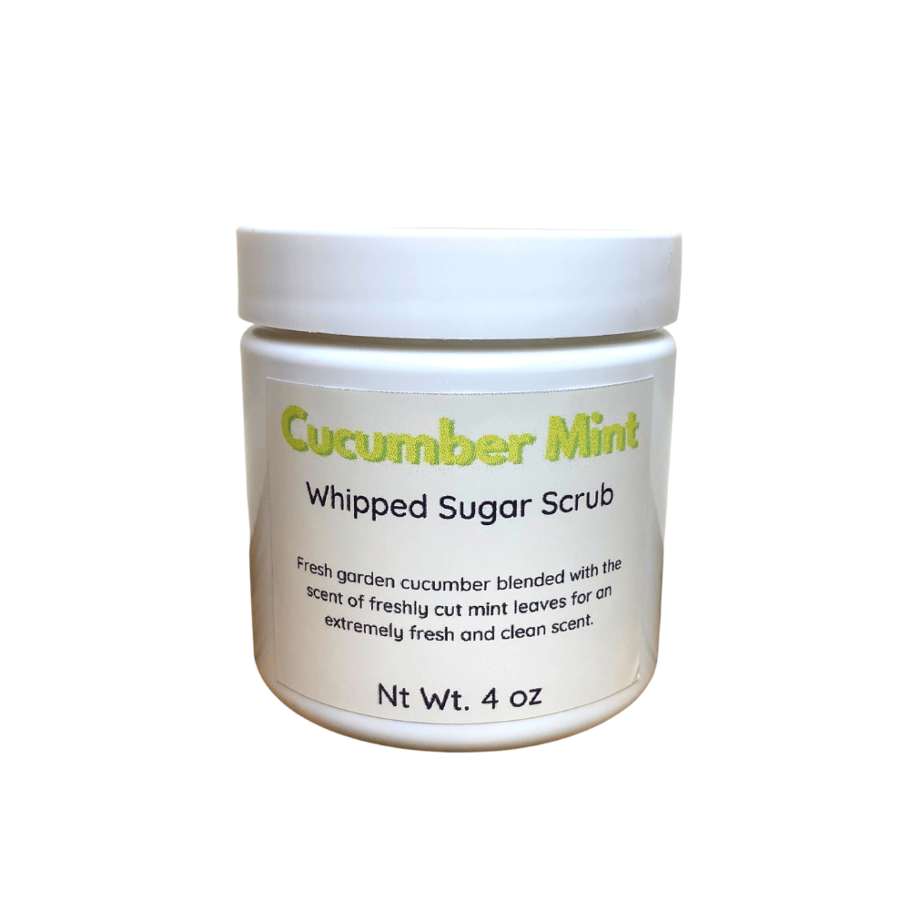 Image of "Cucumber Mint" Whipped Body Scrub