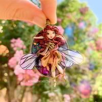 Polymer clay Autumn fairy 4