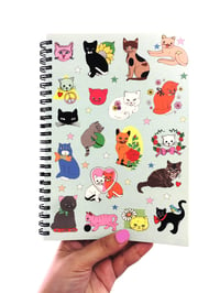 Image 1 of Cats Notebook - A5 Spiral Bound 