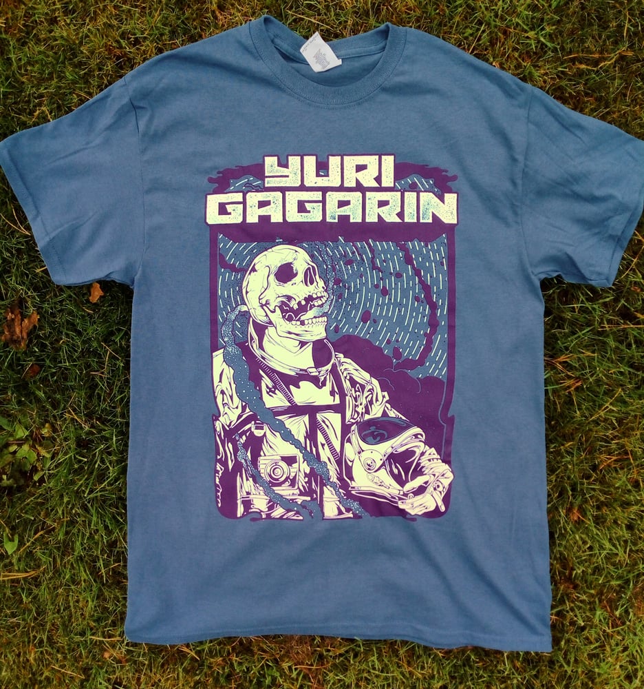 Image of Blue Cosmic Ruin T-Shirt