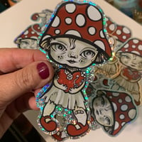 Image 5 of Fungalina die cut glitter sticker