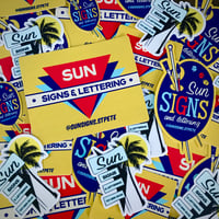 Sun Signs Stickers
