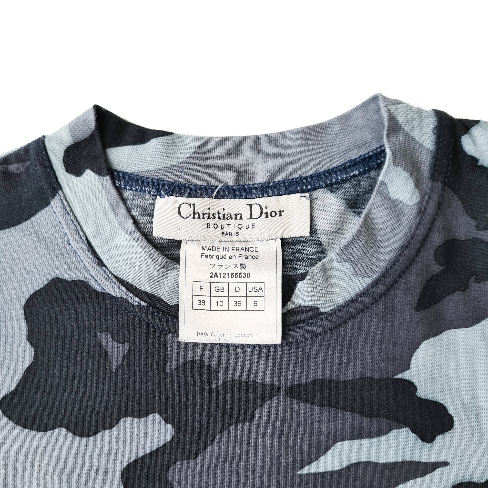 Image of Christian Dior Camo T shirt