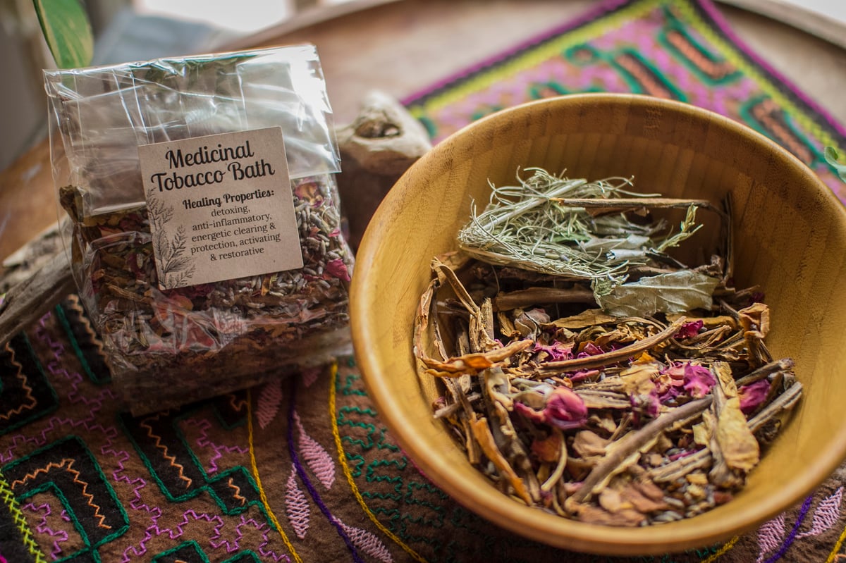 tobacco bath Medicinal Tobacco Bath