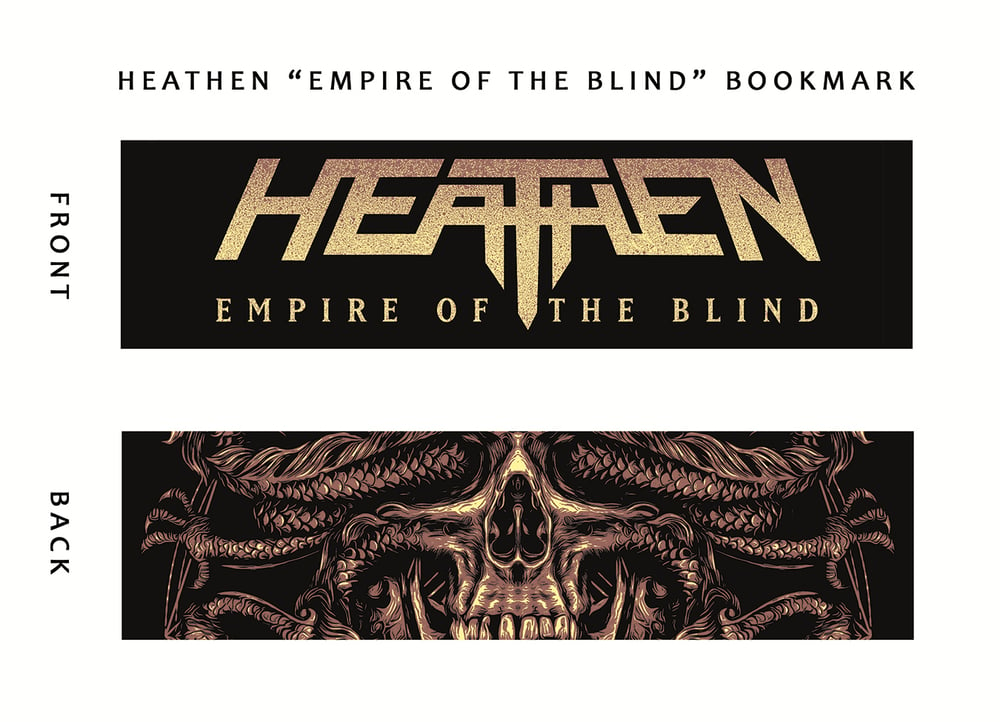 Heathen - Empire Of The Blind Guitar Book (Deluxe Print Edition + Digital Copy)