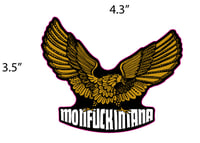 Image 4 of New: Monfuckintana Eagle Sticker