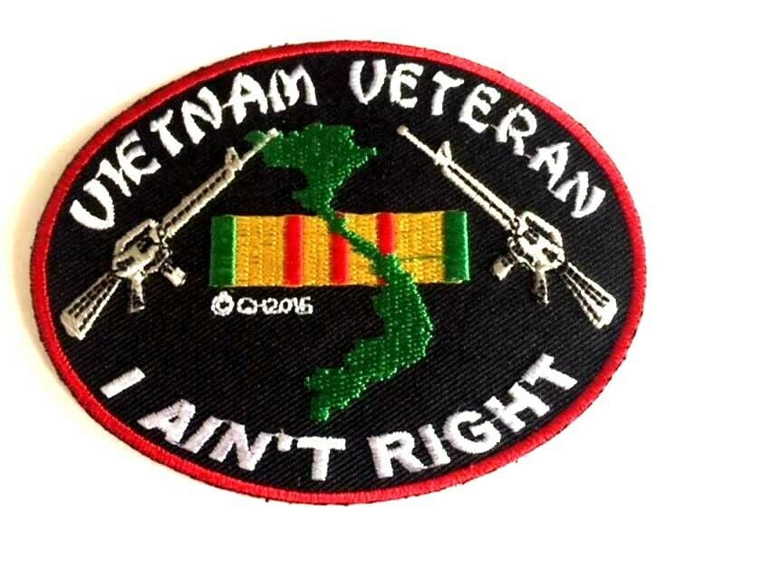 Image of Vietnam Veteran I Ain't Right Patch