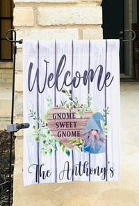 Image 3 of Welcome Garden Flag