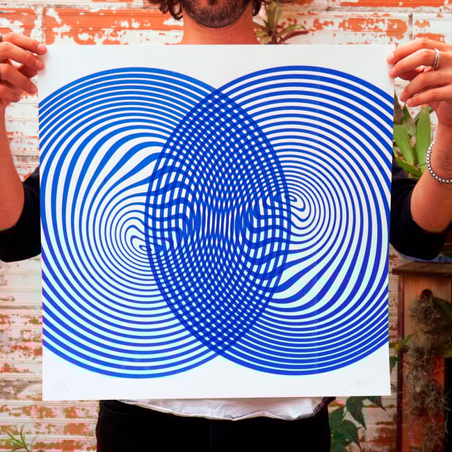 SPIRAL -UNIQUE PRINT.-