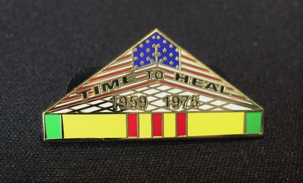 Image of Vietnam Veteran Wall Pin