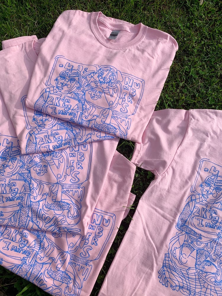Image of 2k On IG (Pink) T-Shirt