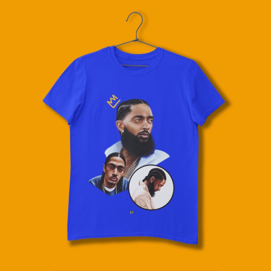 Image of NIPSEY [4EV TEE] (BLUE)