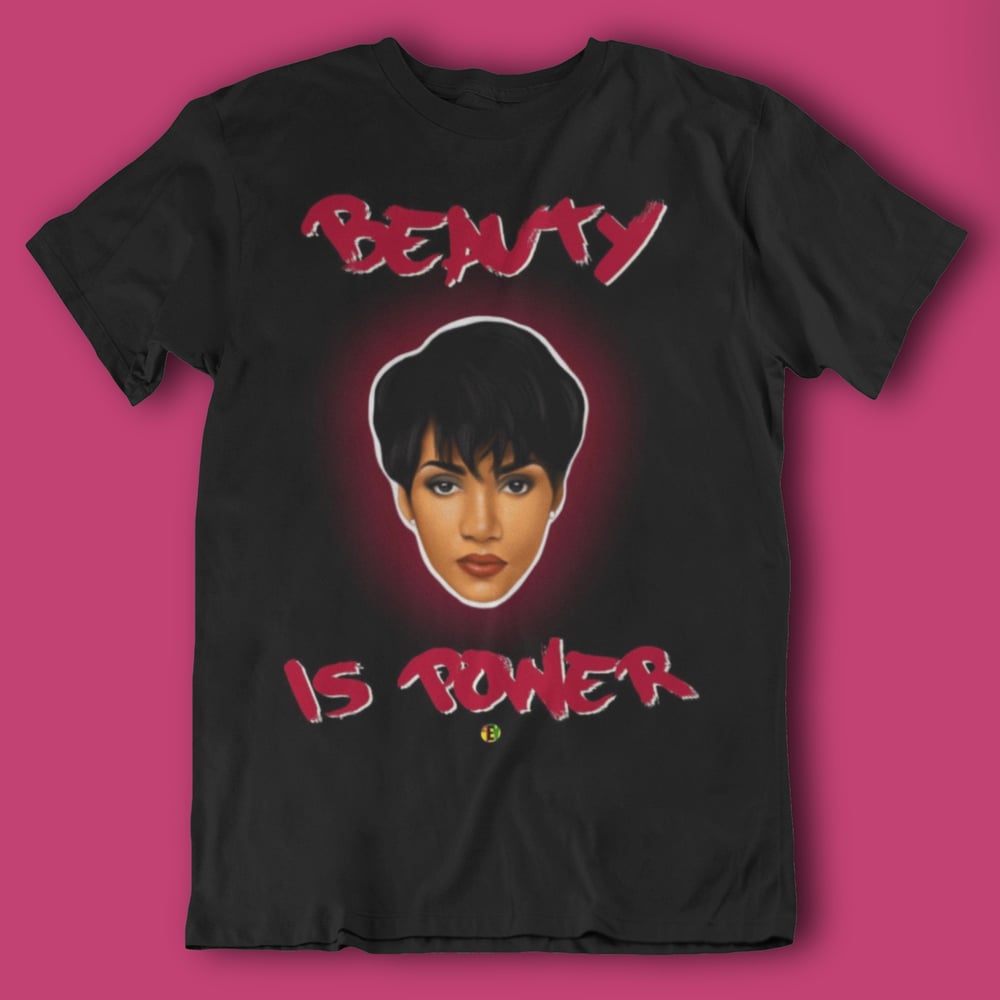 Image of HALLE BERRY  "4EV"  [BEAUTY IS POWER] FRONT/BACK