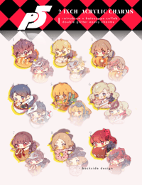 Image 3 of Persona 5 | 2 inch charms