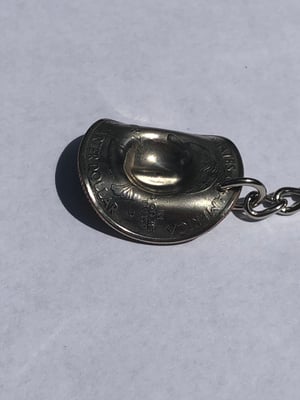 Image of State Quarter Cowboy Hat Keychain