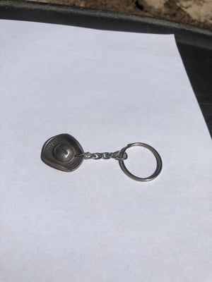 Image of State Quarter Cowboy Hat Keychain