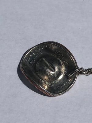 Image of State Quarter Cowboy Hat Keychain
