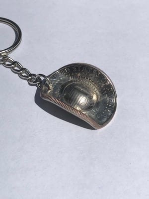 Image of Half-Dollar Cowboy Hat Keychain