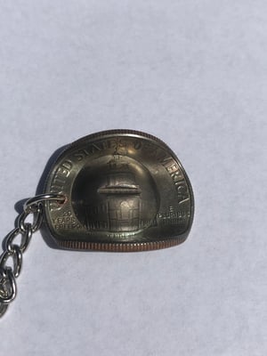 Image of Half-Dollar Cowboy Hat Keychain