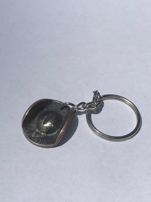 Image of Bicentennial Quarter Cowboy Hat Keychain