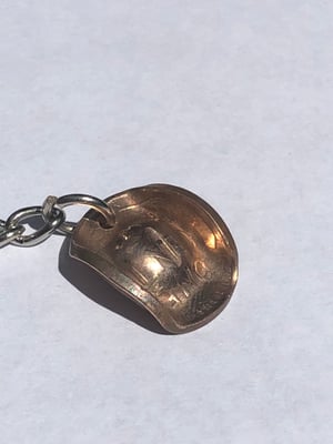 Image of Penny Cowboy Hat Keychain (Wheat Penny or Lincoln Penny)
