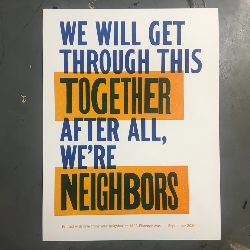 Image of We're Neighbors Too