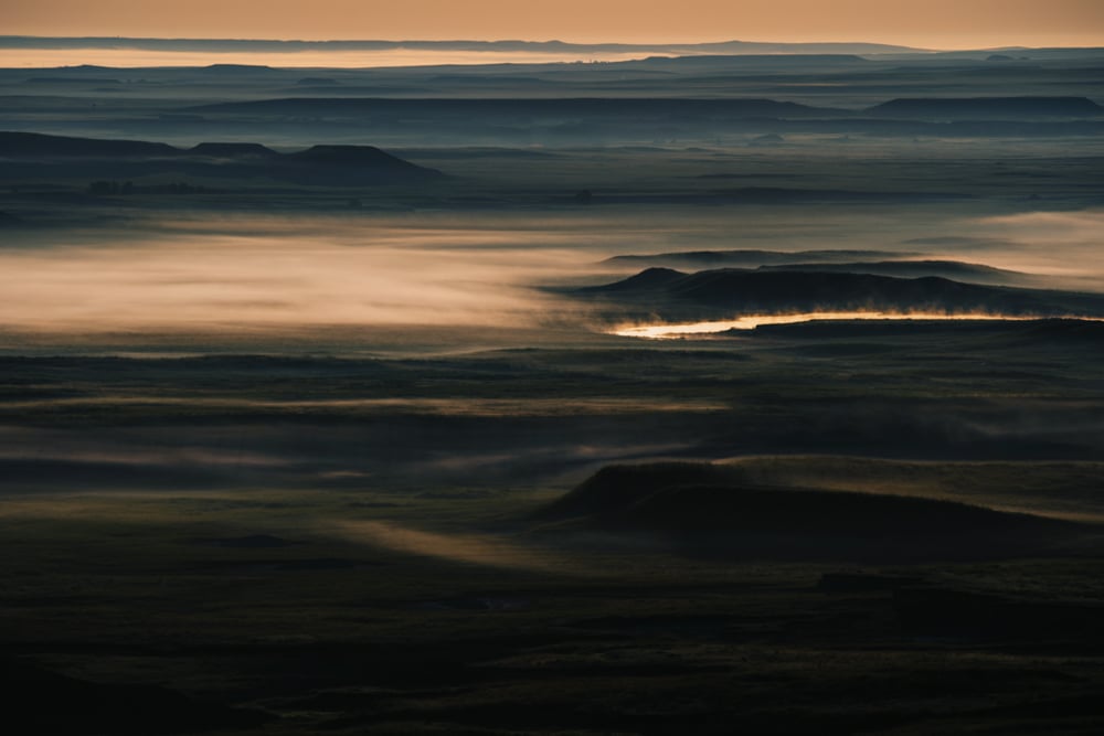 Mists on the Badlands